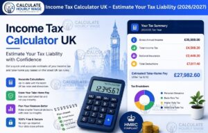 Read more about the article Income Tax Calculator UK 2026/27 – Accurate & Free Calculator