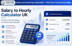 Read more about the article Salary to Hourly Calculator UK – Easy Salary Converter 2026