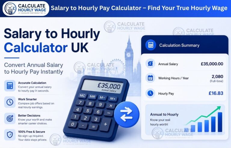 Salary To Hourly Calculator UK