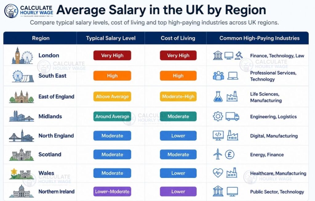 Average Salary in the UK 