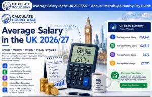 Read more about the article Average Salary in the UK 2026/27 – Annual, Monthly & Hourly Pay Best Guide