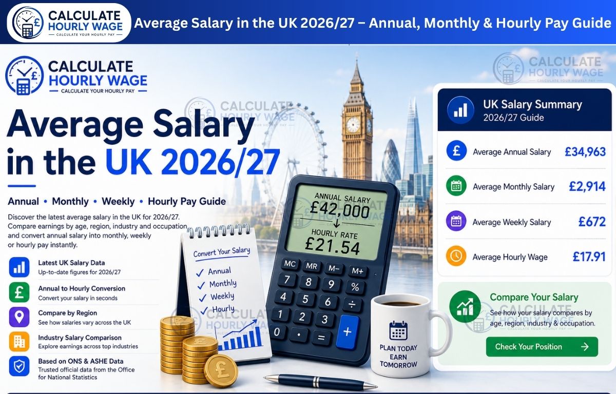 You are currently viewing Average Salary in the UK 2026/27 – Annual, Monthly & Hourly Pay Best Guide