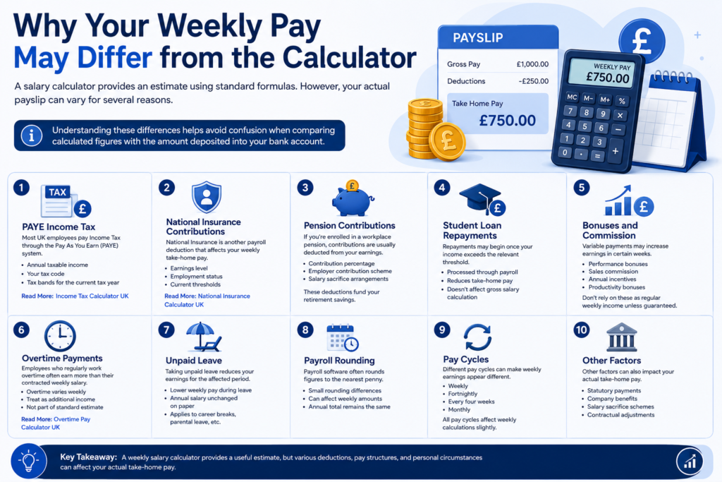 Weekly Salary Calculator UK