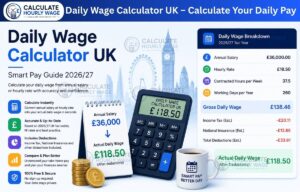 Read more about the article Daily Wage Calculator UK – Best Daily Pay Guide 2026/27