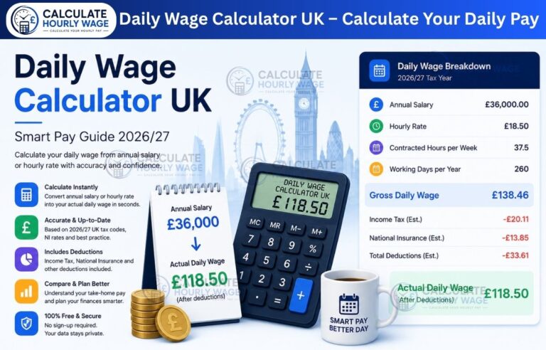 Daily Wage Calculator UK