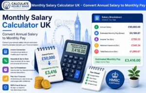 Read more about the article Monthly Salary Calculator UK – Convert Annual Salary to Monthly Pay 2026/27