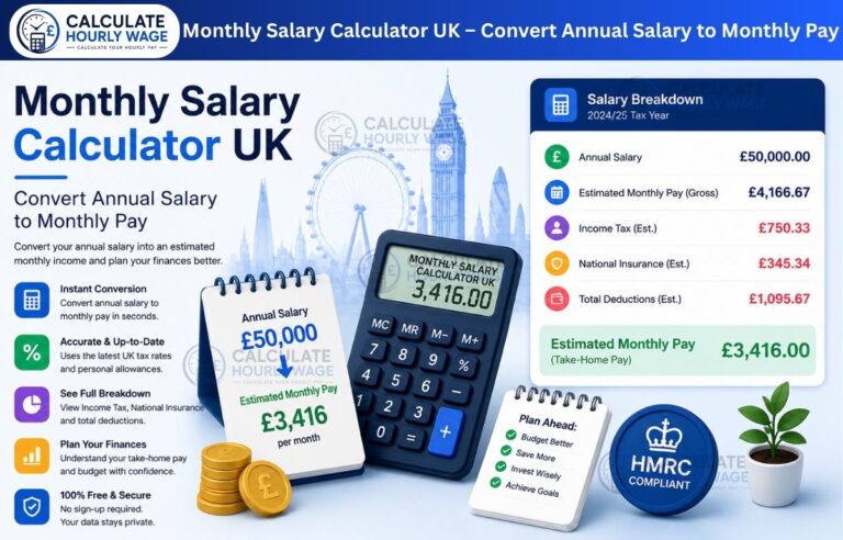 Monthly Salary Calculator UK