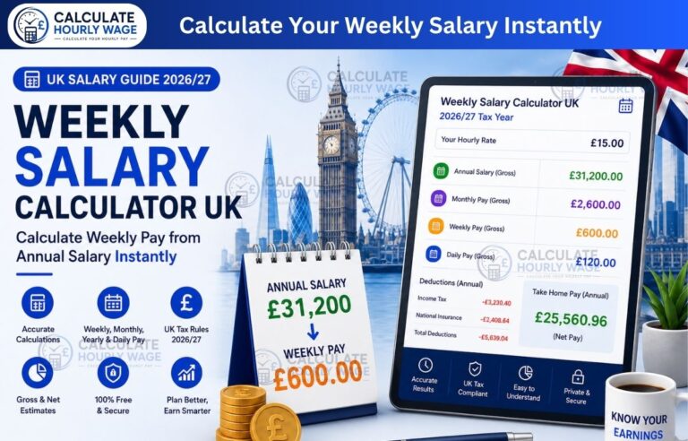 Weekly Salary Calculator UK