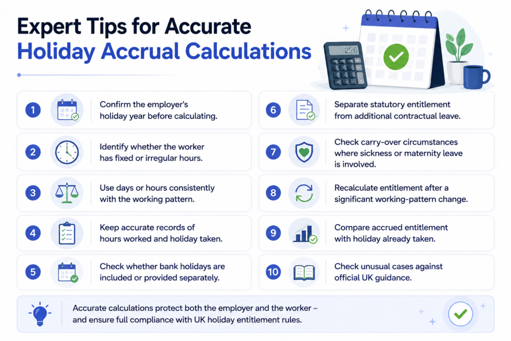 Holiday Leave Accrual Calculator