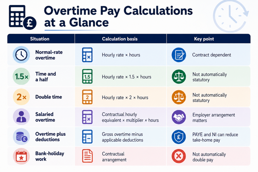 Overtime Pay Rates UK