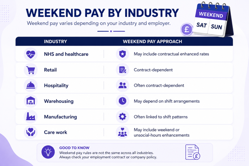 Weekend Pay Calculator UK