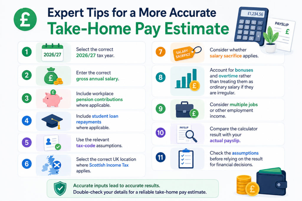 Net Annual Salary Calculator UK