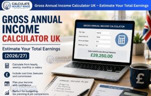Read more about the article Gross Annual Income Calculator UK- Estimate Your Total Earnings (2026/27)