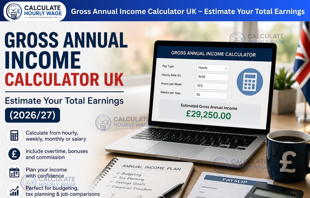 You are currently viewing Gross Annual Income Calculator UK- Estimate Your Total Earnings (2026/27)