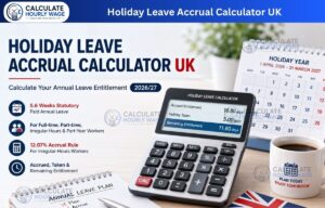 Read more about the article Holiday Leave Accrual Calculator UK – Calculate Annual Leave Entitlement (2026/27)