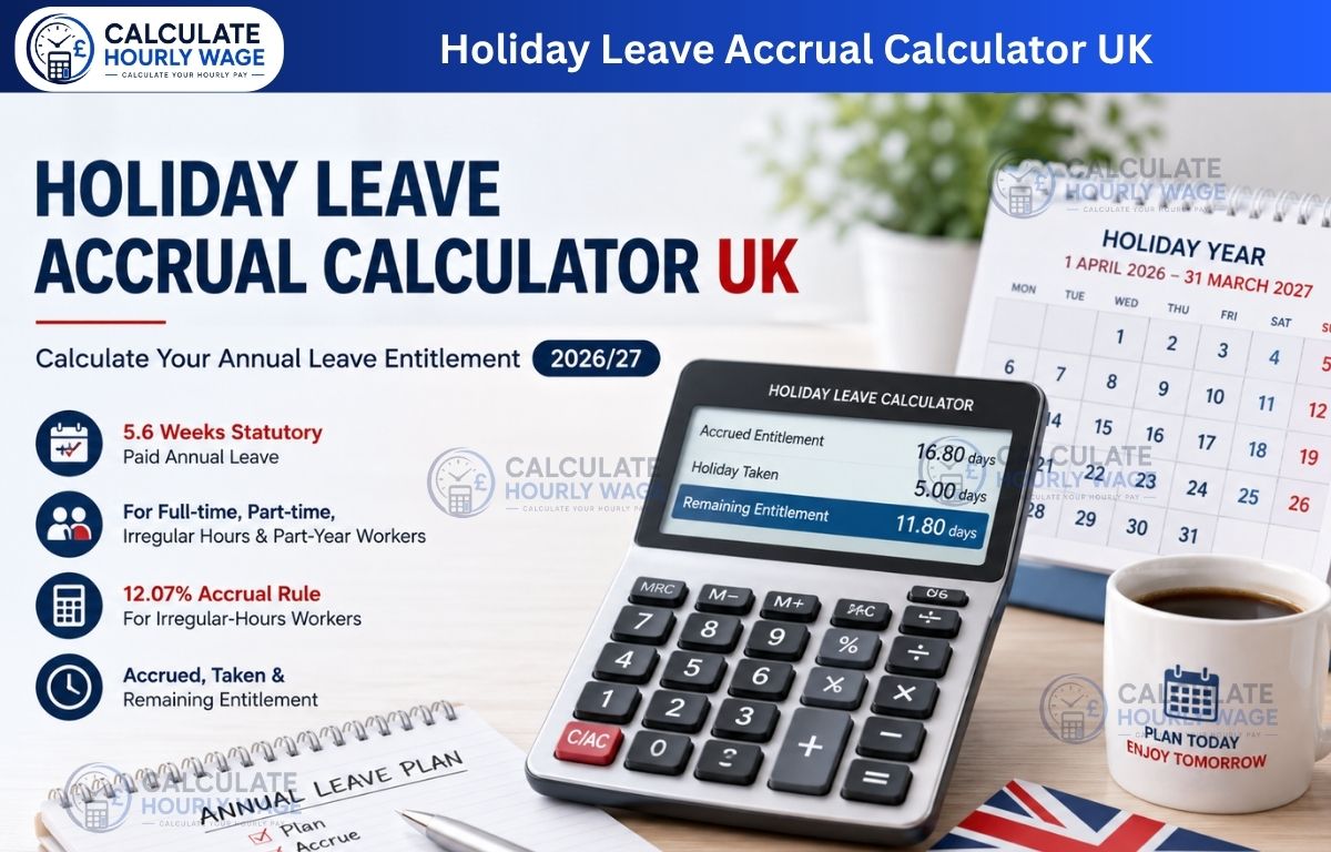 You are currently viewing Holiday Leave Accrual Calculator UK – Calculate Annual Leave Entitlement (2026/27)