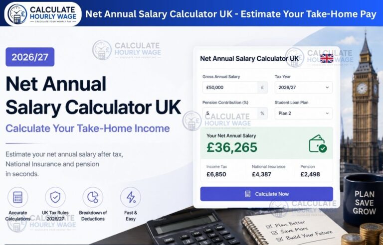 Net Annual Salary Calculator UK