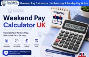 Read more about the article Weekend Pay Calculator UK – Calculate Saturday & Sunday Pay